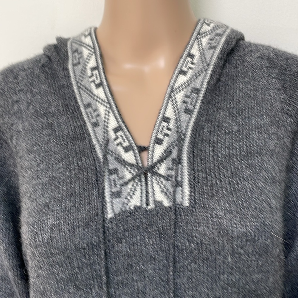 100% Alpaca sweater Peruvian style - Picture 3 of 6